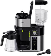 Braun MultiServe KF 9050 BK Drip Coffee Maker with Glass Jar