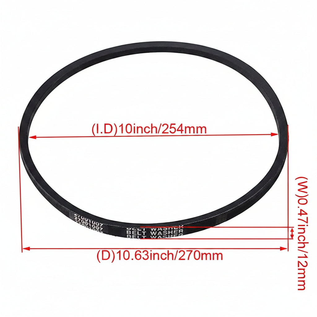 Washer Drive Belt, For Whirlpool Washer Replaces
