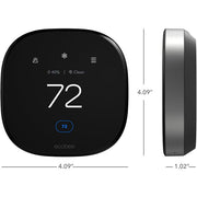 Ecobee Smart Thermostat Premium Plus Pack – EB-STATE6VP-01 - Black (Includes 2x SmartSensors)