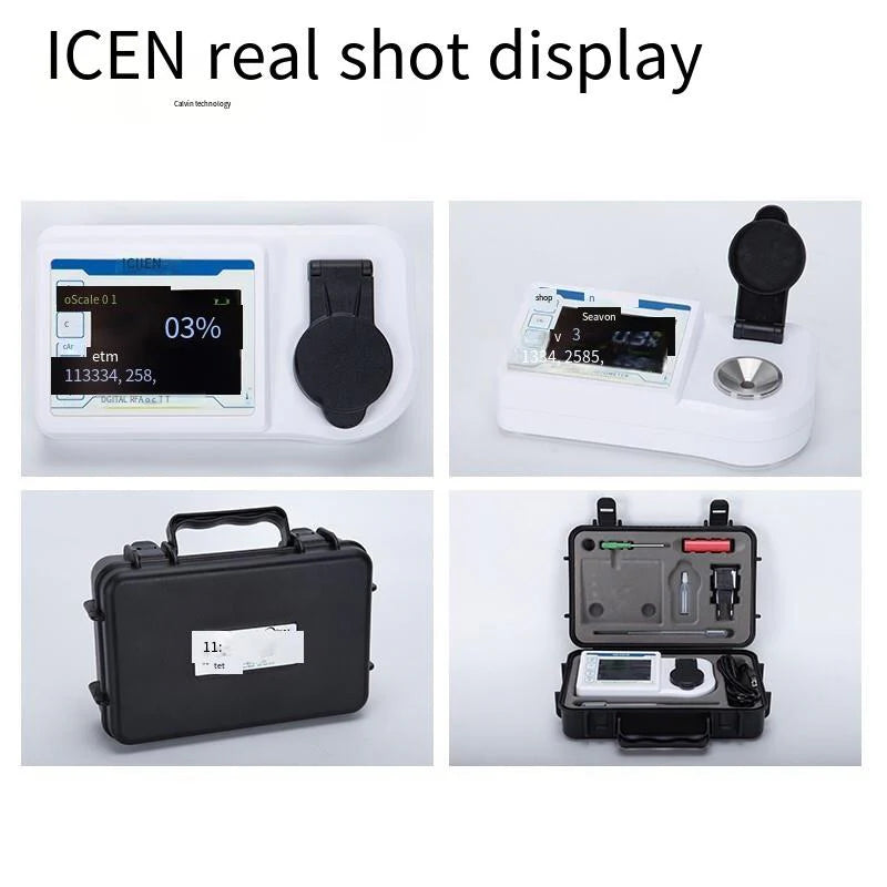 Load image into Gallery viewer, Table Digital Refractometer Fruit Sweetness Tester High Precision Table Refractometer Sugar Tester
