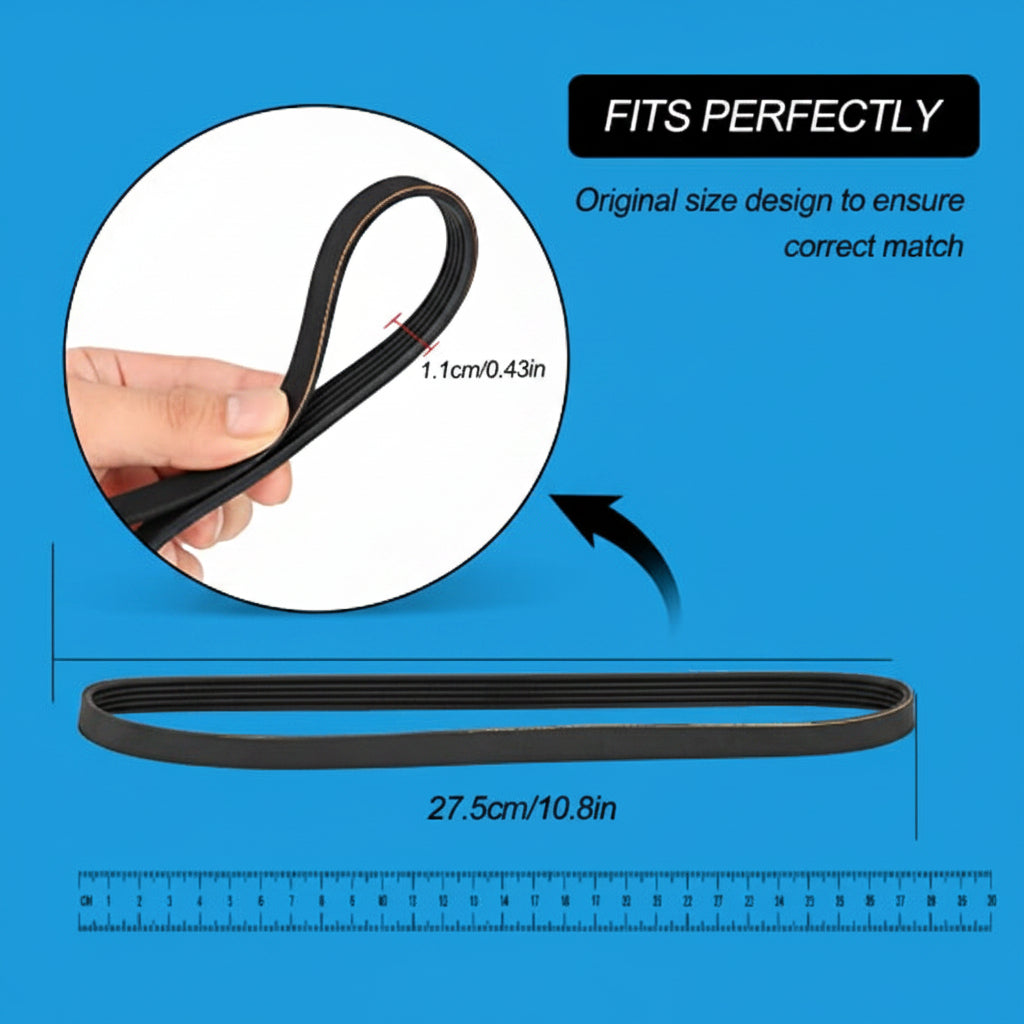 Washer Drive Belt Part - WH01X24697 GE Washing Machine Belt