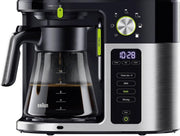 Braun MultiServe KF 9050 BK Drip Coffee Maker with Glass Jar