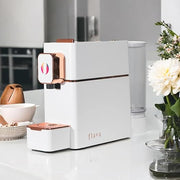 Flava AVA Pro Series Capsule Coffee Machine White – 9 Bar pressure Espresso Maker with 0.85 L Water Tank, Home & Office Use, 1 year Warranty