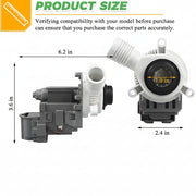 Washing machine drain pump