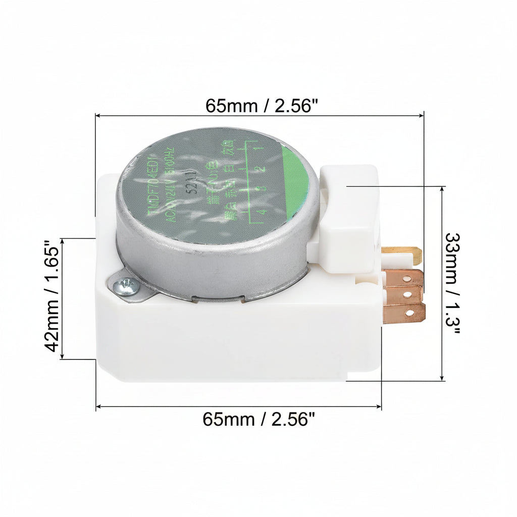Refrigerator Defrost Timer Replacement AC200/240V TMDF704ED1