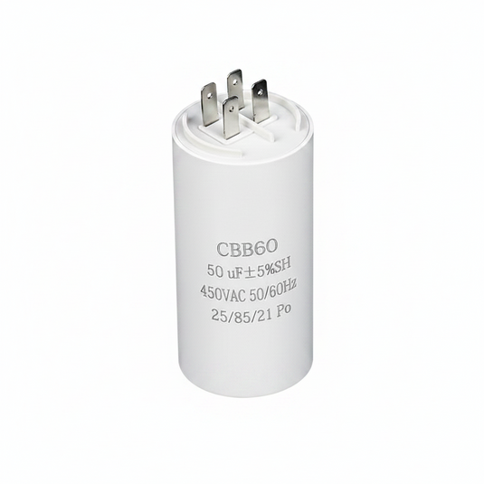 Washing Machines Cylindrical Capacitor for Motor Run 450VAC 50/60HZ CBB60