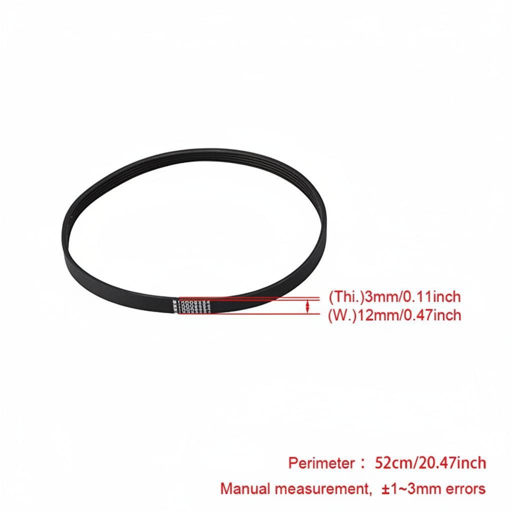 Washing Machine Drive Belt Replacement for W10006384 WPW10006384