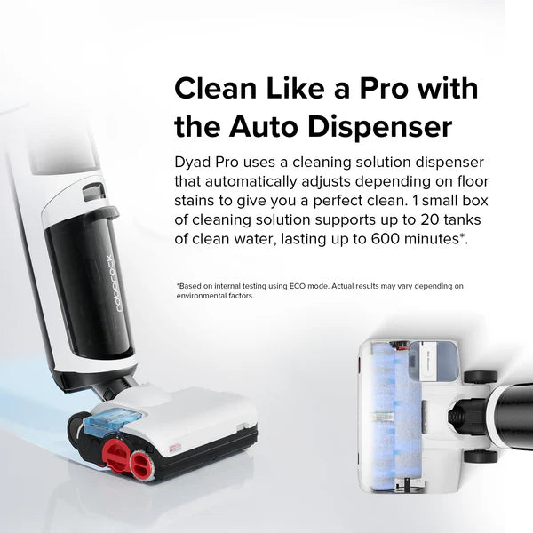 Roborock Dyad Pro Wet and Dry Vacuum Cleaner White