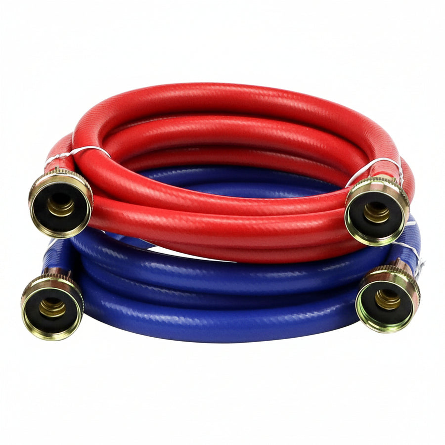 Washer Machine Hot and Cold Water Connection Inlet Supply Lines