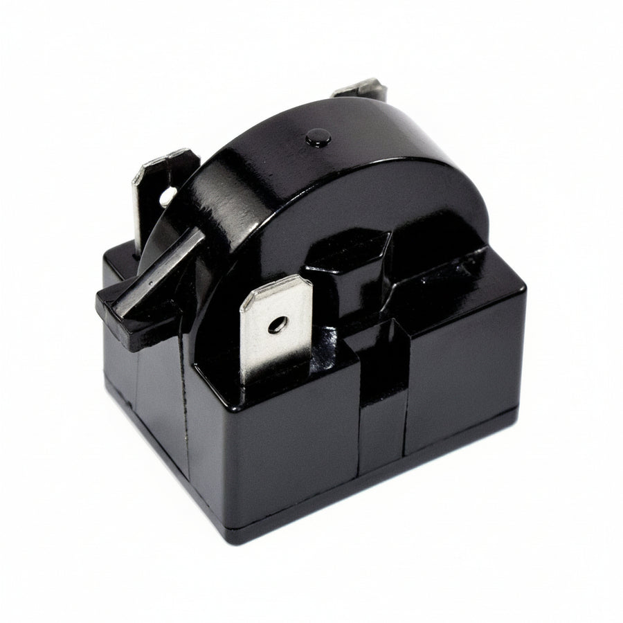 Refrigerator 3-Pin Starter Start Relay Replacement compatible with Mini Fridges, Compact Refrigerators, Beverage & Wine Beer coolers, Deep Freezers, Beer Wine Refrigerators QP2-4R7