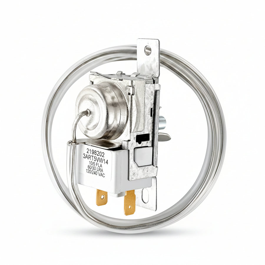Refrigerator Cold Control Thermostat Replacement Fit for Whirlpool Kenmore Refrigerators 2198202 WP2198202 2161284 2198201 PS11739232 AP6006166