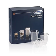 De'Longhi DLSC302 Fancy Collection Espresso, Cappuccino, and Latte Macchiato Glass