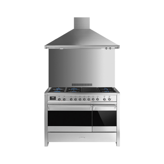 Smeg Opera Combination Cooker, 120 cm, A3-81