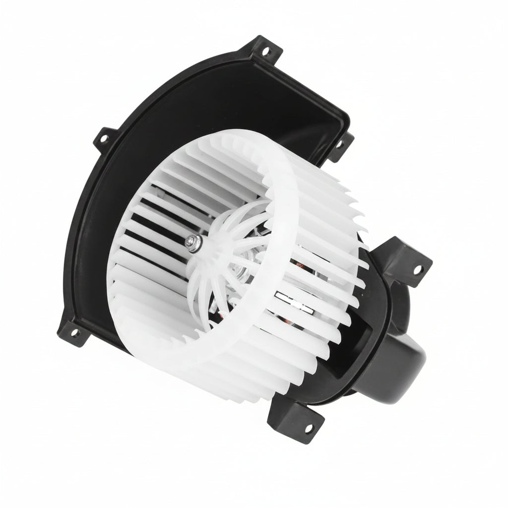 AC Heater Blower Motor Fan White with Cage