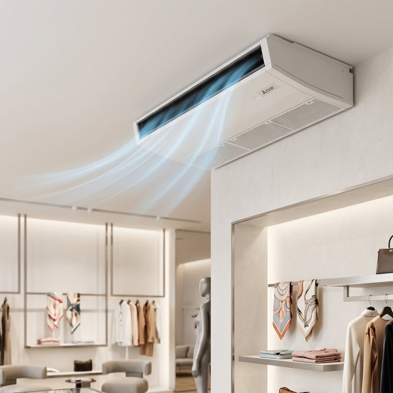 Load image into Gallery viewer, Mitsubishi Air Conditioner 2.5 Ton Ceiling Suspended PCY-ZM30
