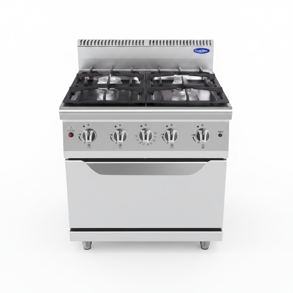 CookRite GAS COOKER ON OVEN AT9G4BO-2