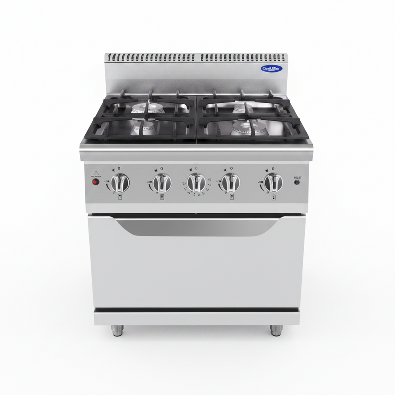 Load image into Gallery viewer, CookRite GAS COOKER ON OVEN AT9G4BO-2
