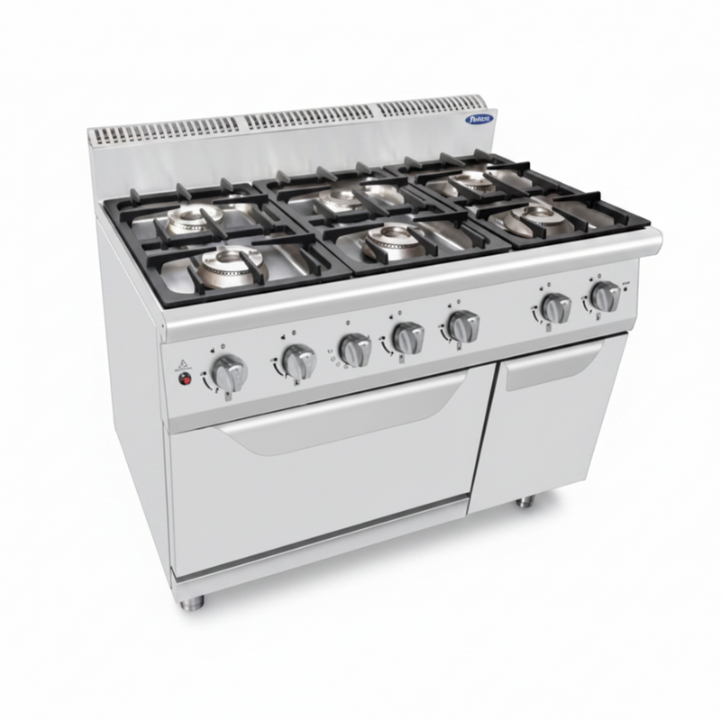Load image into Gallery viewer, CookRite GAS COOKER ON OVEN AT9G6BO-2
