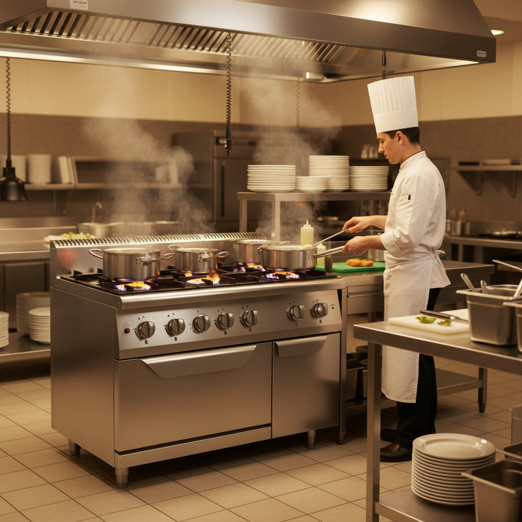 CookRite GAS COOKER ON OVEN AT9G6BO-2