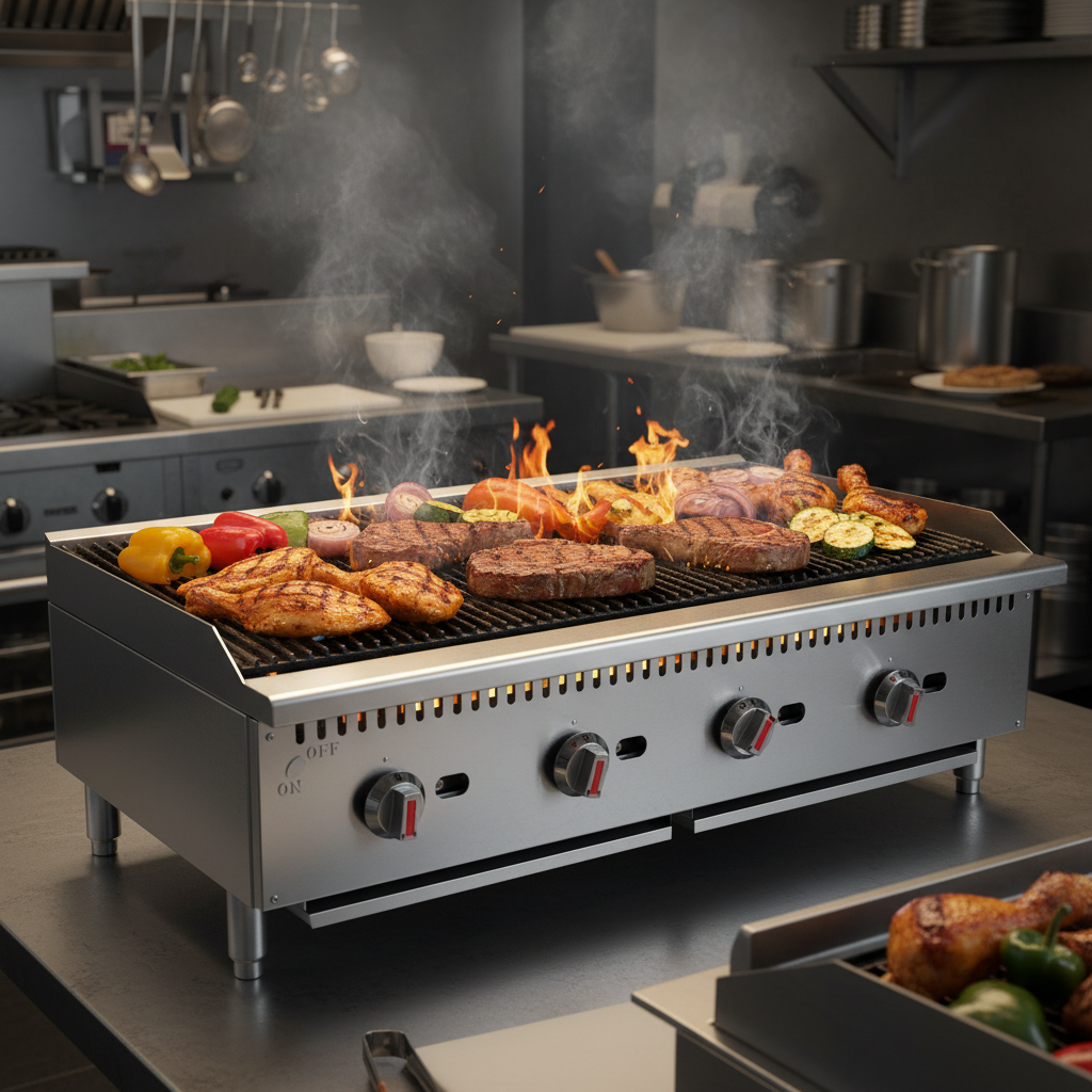 CHAR ROCK BROILER-ATCB-48LB52