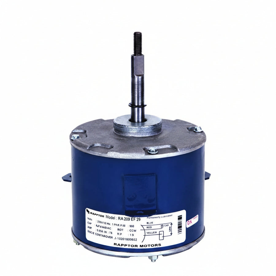 Air Conditioner Motor 76 watt 900 RPM Outdoor Unit RA 209