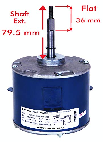 Air Conditioner Motor 76 watt 900 RPM Outdoor Unit RA 209