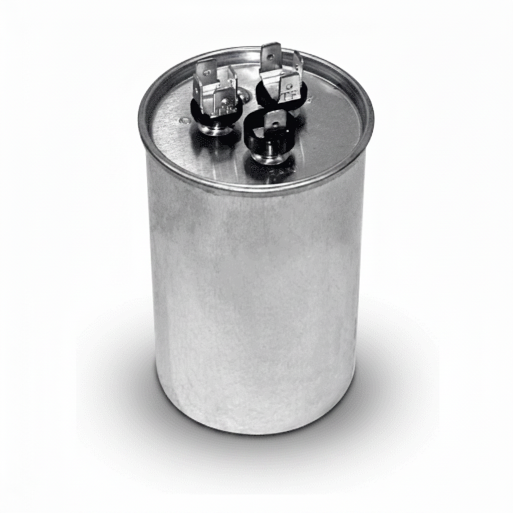 Air Conditioner Capacitor Round Aluminum Electrolytic 60-5µF