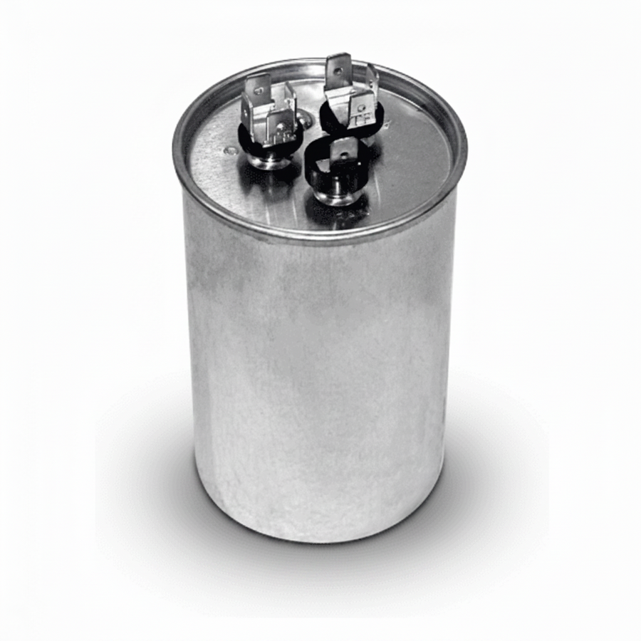 Air Conditioner Capacitor Round Aluminum Electrolytic 60-5µF