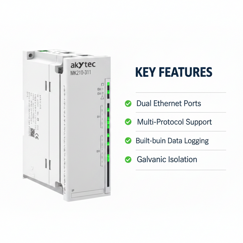 Load image into Gallery viewer, Akytec MK210 Digital Input Output Module
