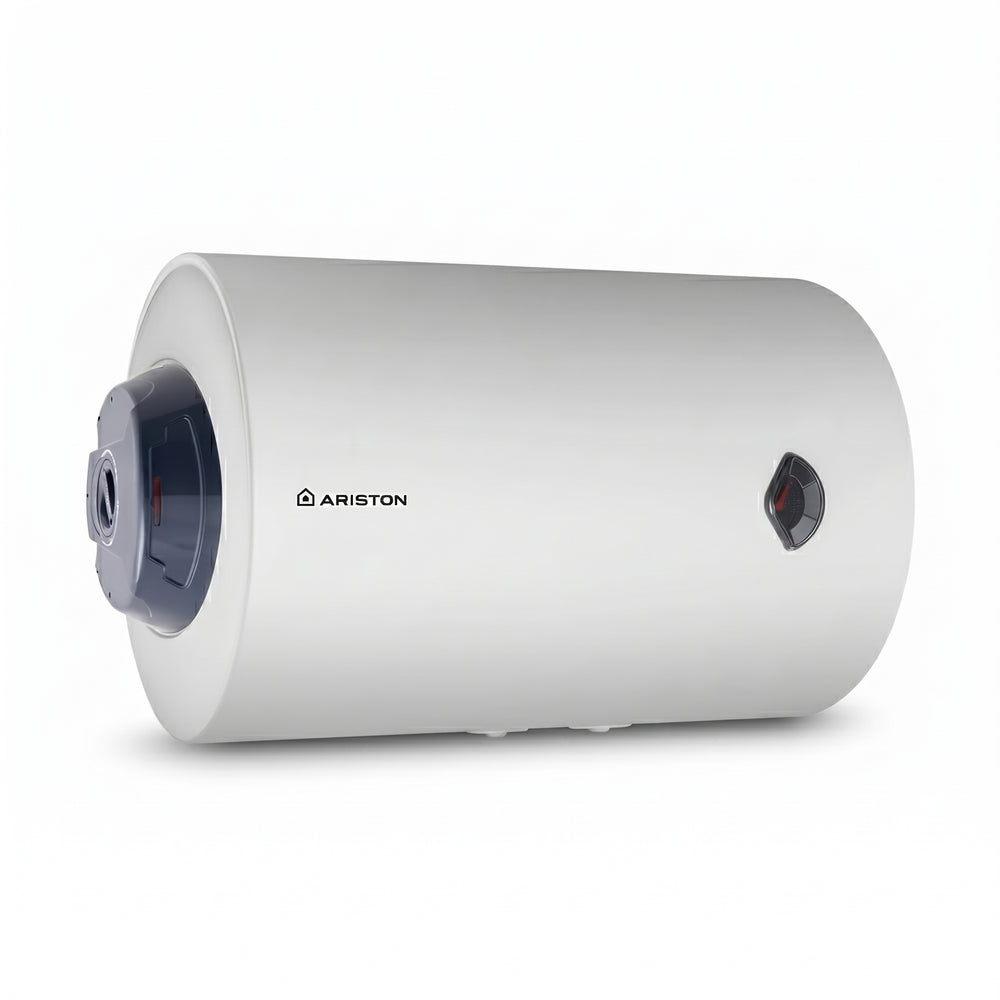 Ariston Electric Water Heater Horizontal BLU R, 80 L - White