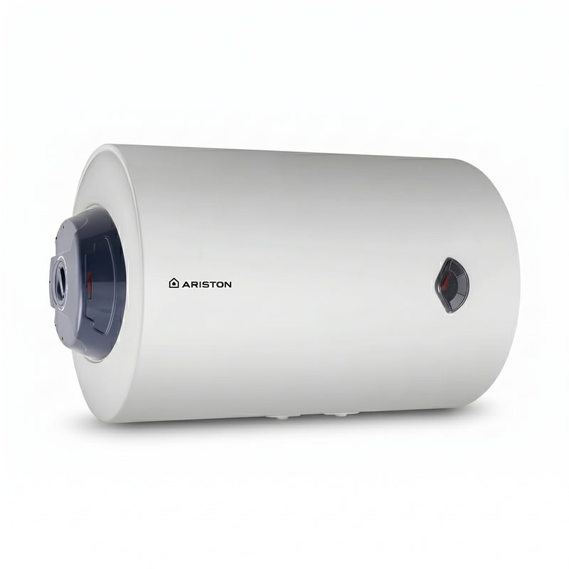 Load image into Gallery viewer, Ariston Electric Water Heater Horizontal BLU R, 80 L - White
