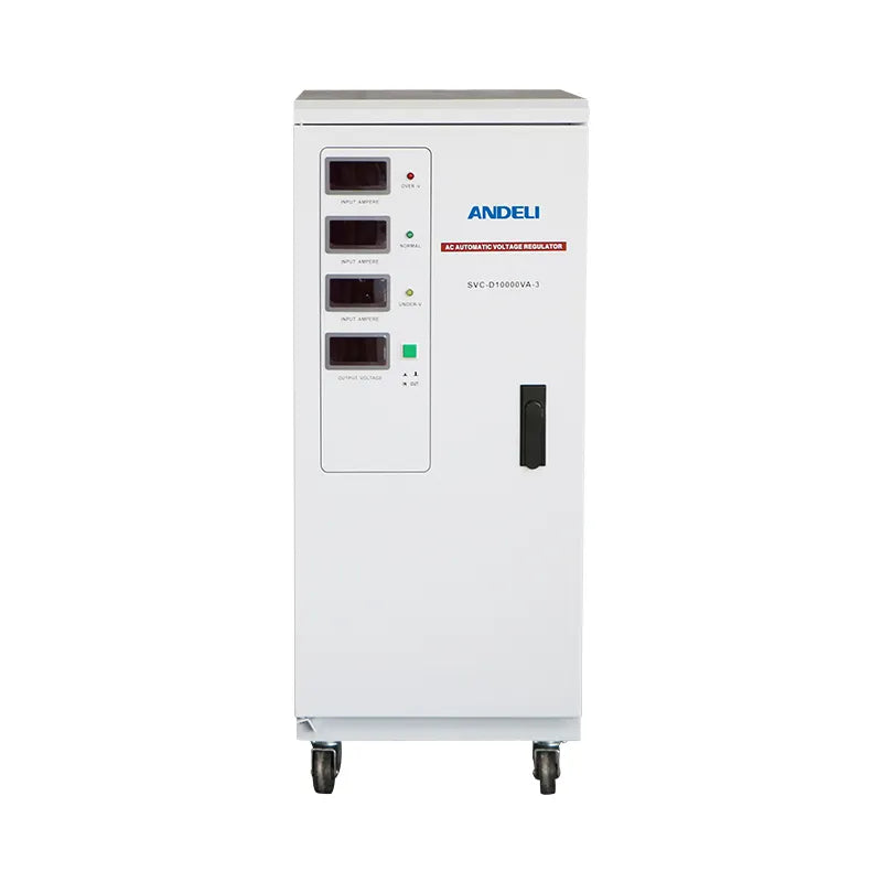 Andeli Electric Voltage AC Stabilizer SVC D10000 VA 10 KW Three (3) Phase