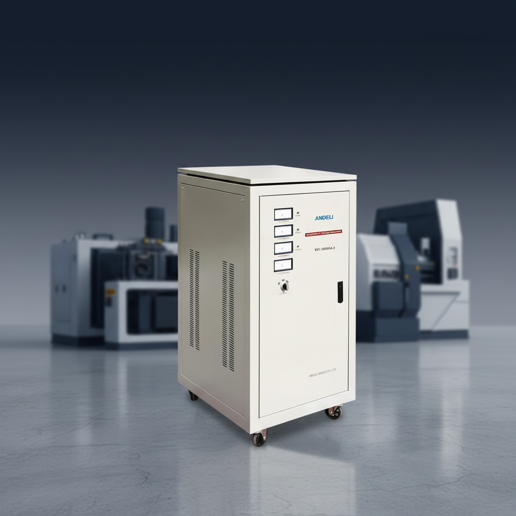 Andeli Electric Voltage AC Stabilizer SVC 50000 VA 50 KW Three (3) Phase 380V