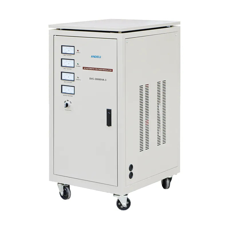 Load image into Gallery viewer, Andeli AC Voltage Stabilizer SVC 30000 VA 30 KW Three (3) Phase Slide 380V
