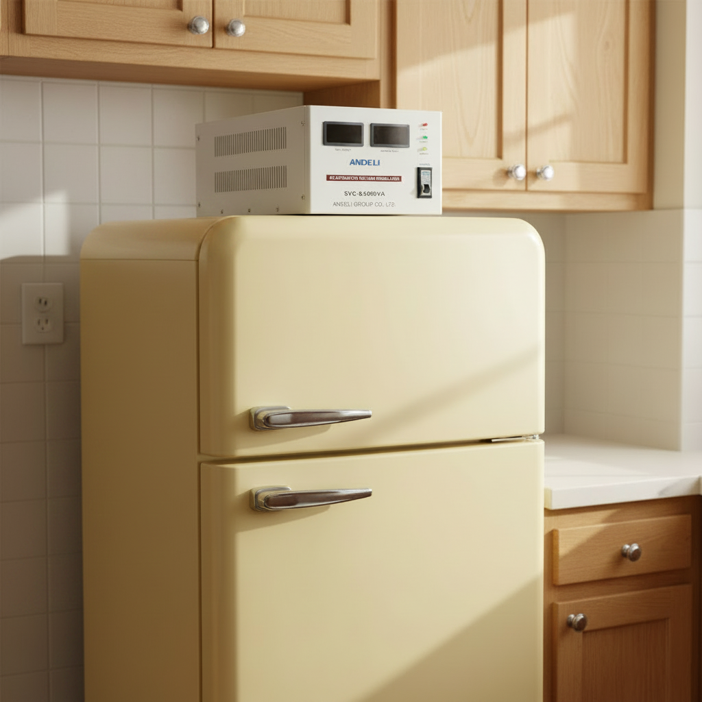 Andeli AC Voltage Stabilizer SVC 5000 VA 5 KVA Single (1) Phase 80V