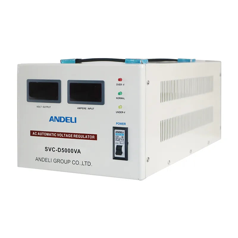 Load image into Gallery viewer, Andeli AC Voltage Stabilizer SVC 5000 VA 5 KW Single (1) Phase 80V
