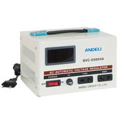 Andeli AC Voltage Stabilizer SVC 500 VA 0.5 KVA Single (1) Phase 220V