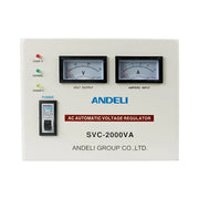 Andeli Voltage Stabilizer SVC 2000 VA 2 KW Single (1) Phase 110V