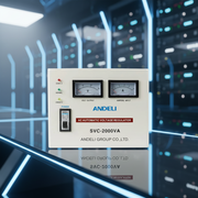 Andeli Voltage Stabilizer SVC 2000 VA 2 KW Single (1) Phase 110V