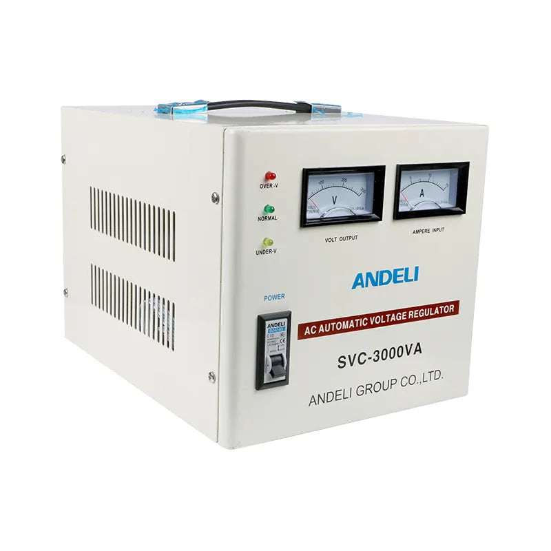 Load image into Gallery viewer, Andeli Voltage Stabilizer SVC 3000 VA 3 KW Single (1) Phase 220V
