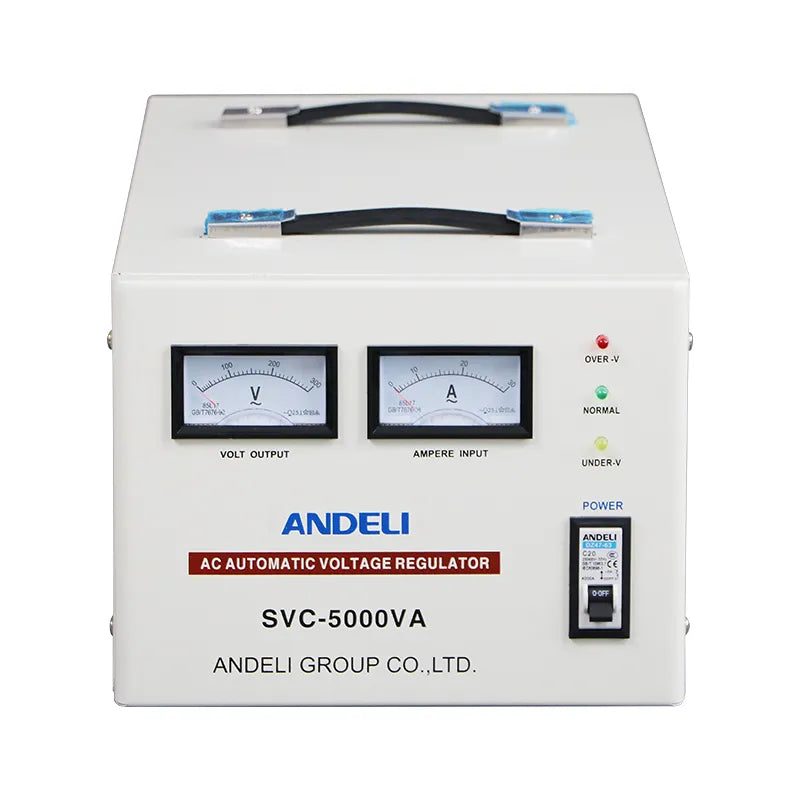 Andeli Fully Automatic Voltage Stabilizer SVC 5000 VA 5 KW Single (1) Phase