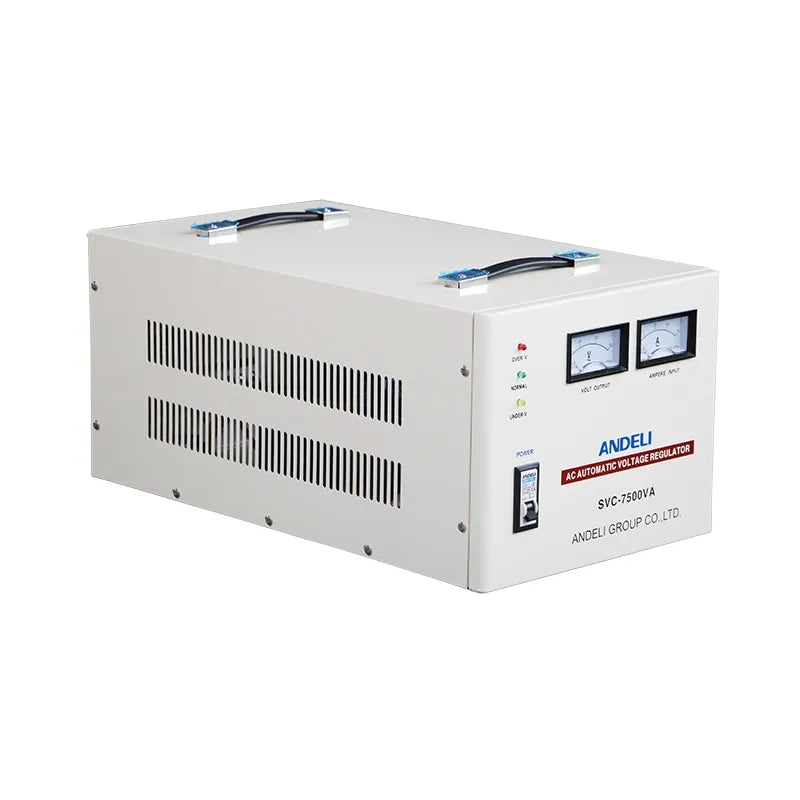 Load image into Gallery viewer, Andeli Fully Automatic Voltage Stabilizer SVC 7500 VA 7.5 KW Single (1) Phase 110V
