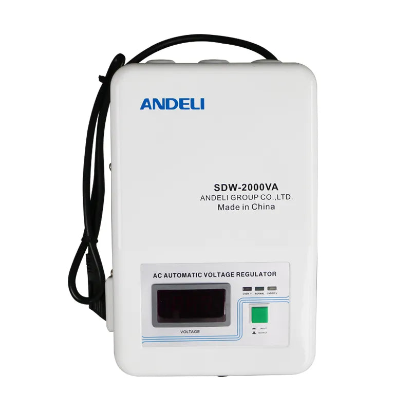 Andeli Automatic Voltage Stabilizer SDW 2000 VA 2 KVA Single (1) Phase 110V