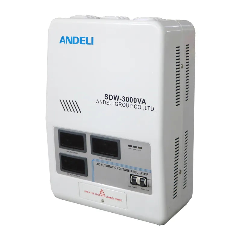 Andeli Automatic Voltage Stabilizer SDW 3000 VA 3 KVA Single (1) Phase 110V