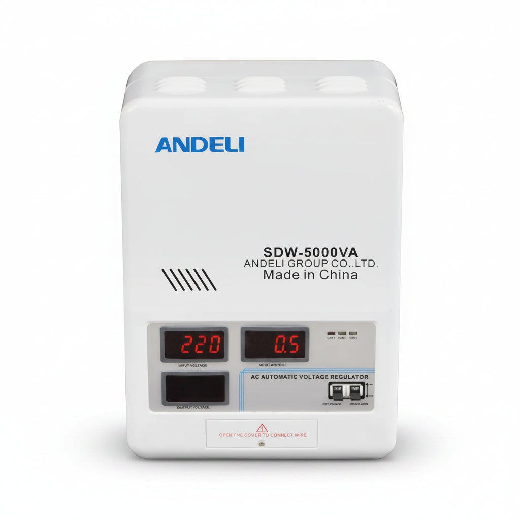 Andeli Automatic Voltage Stabilizer SDW 5000 VA 5 KW Single Phase 220V