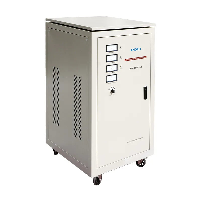 Andeli Voltage Stabilizer SVC 60000 VA 60 KVA Electric Three (3) Phase 380 V