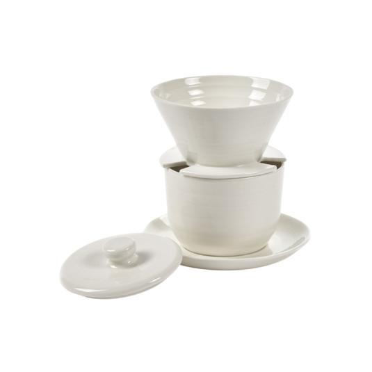 April Pour Over Ceramic Brewer – Manual Coffee Dripper