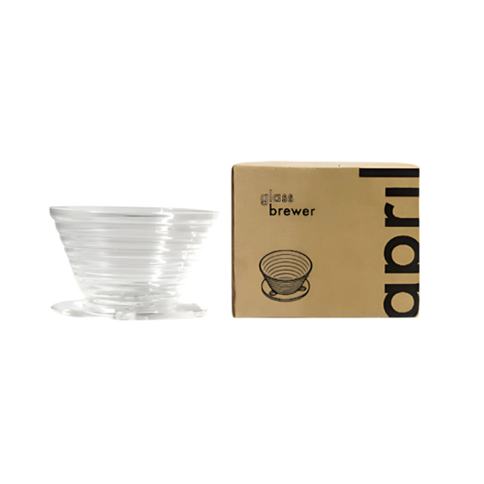 April Pour Over Glass Brewer – Manual Coffee Dripper