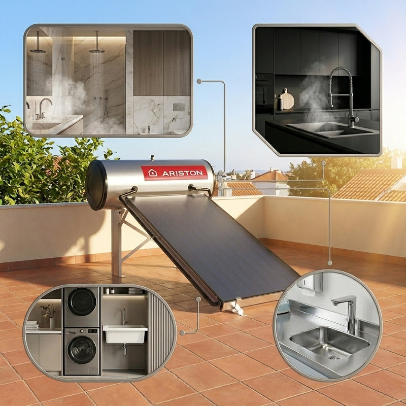 Load image into Gallery viewer, Ariston Solar Water Heater 300 L CF
