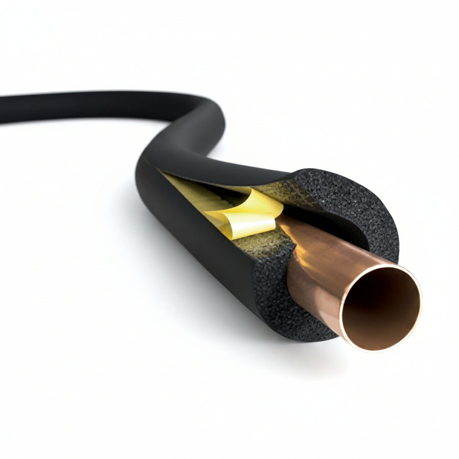 Armaflex Self Seal Pipe Insulation Lagging Black